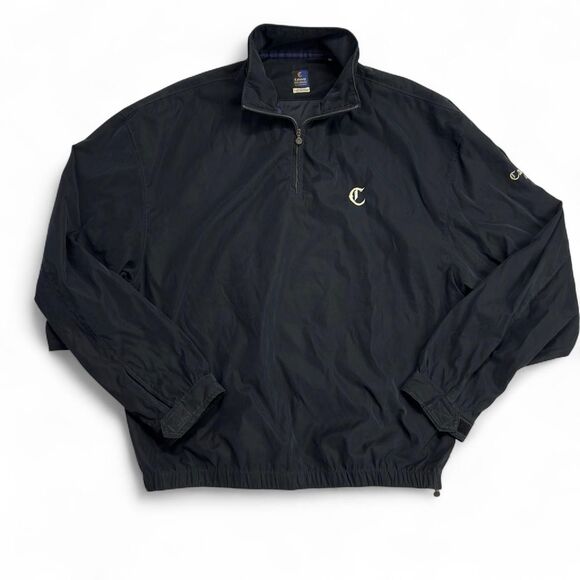 Other - Vintage Callaway by Nordstrom Golf Windbreaker Men’s XXL Black Quarter Zip